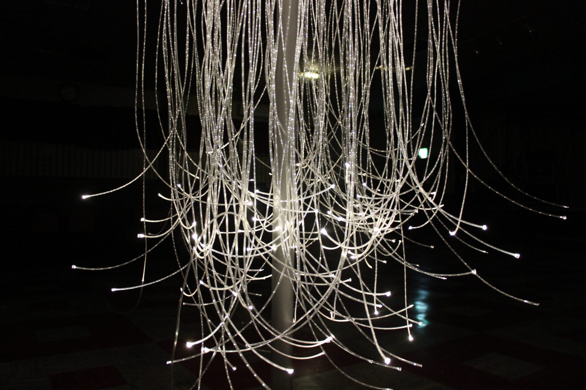 fibre optic chandelier